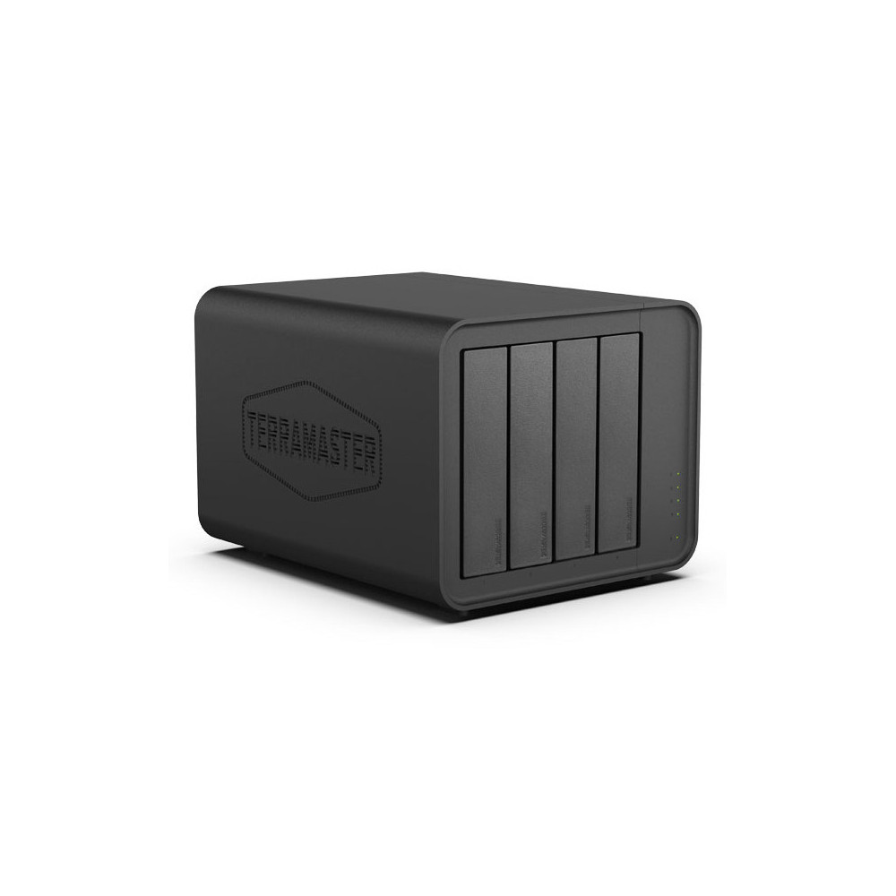 TerraMaster D4-320 boîtier de disques Bureau Noir