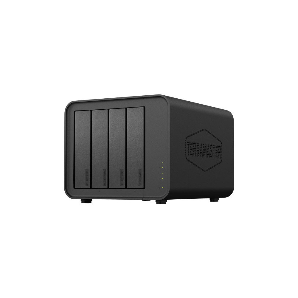 TerraMaster D8 HYBRID boîtier de disques Bureau Noir
