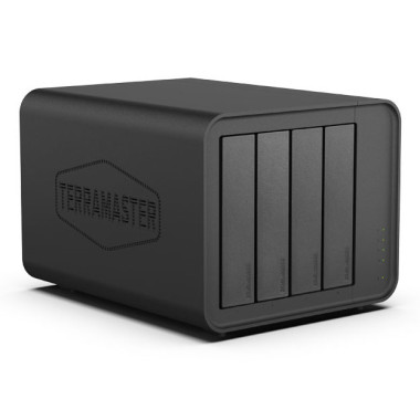 TerraMaster D8 HYBRID boîtier de disques Bureau Noir