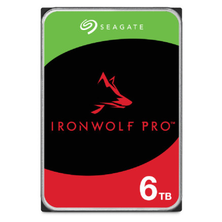 Seagate IronWolf Pro ST6000NT001 disque dur 6 To 7200 tr min 256 Mo 3.5"