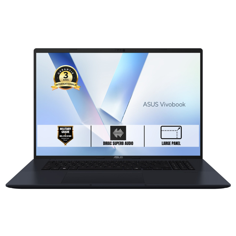 ASUS M1807GA-ISCS8075W (Vivobook 18) - 18p WUXGA R7 16Go.DDR5 512Go Radeon W11H Bleu | ECP Grossiste informatique