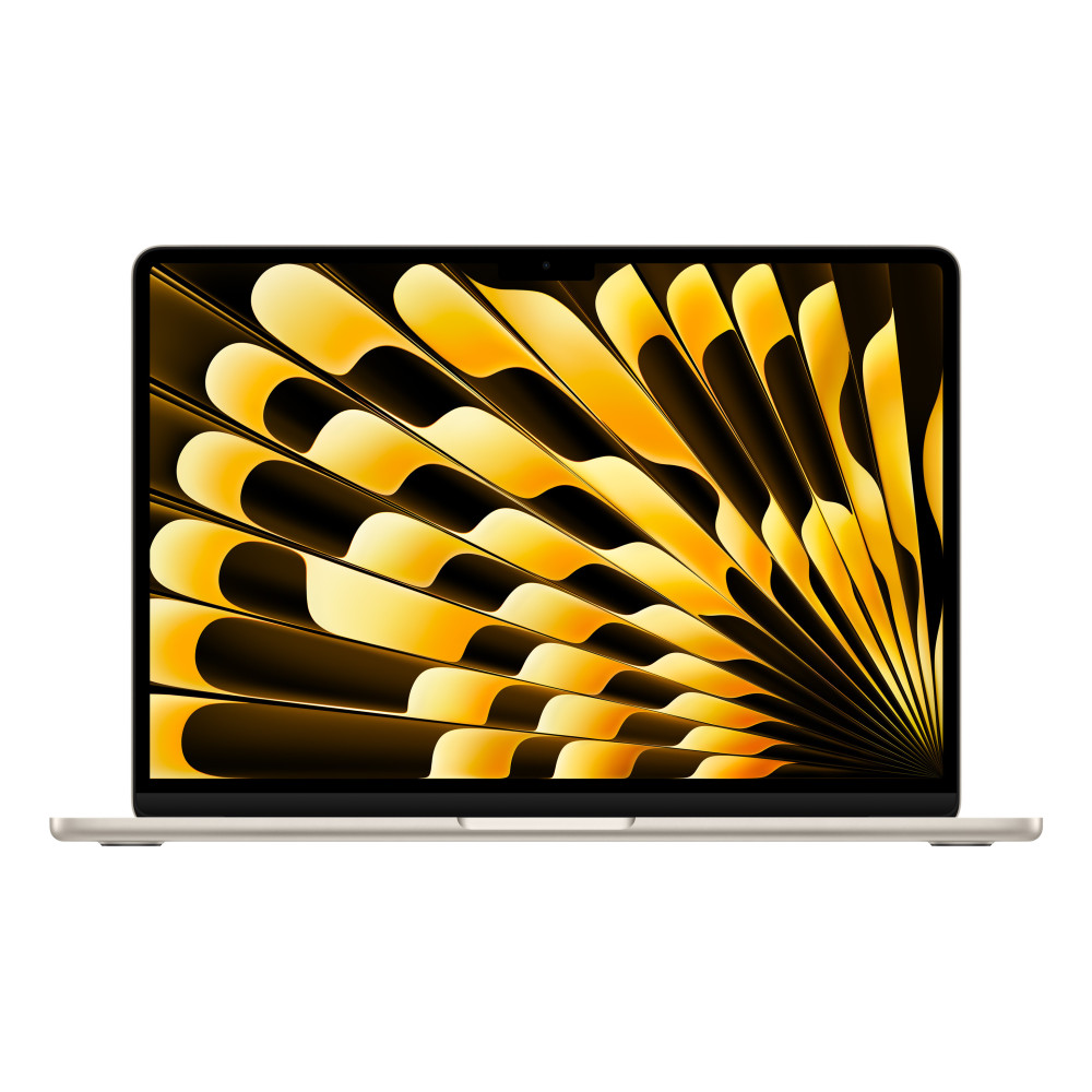 Apple MacBook Air Apple M M4 Ordinateur portable 34,5 cm (13.6") 16 Go 256 Go SSD Wi-Fi 6E (802.11ax) macOS Sequoia Beige