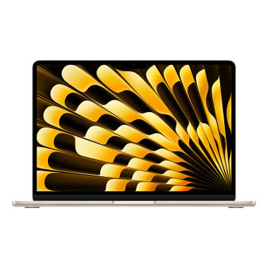 Apple MacBook Air Apple M M4 Ordinateur portable 34,5 cm (13.6") 16 Go 256 Go SSD Wi-Fi 6E (802.11ax) macOS Sequoia Beige