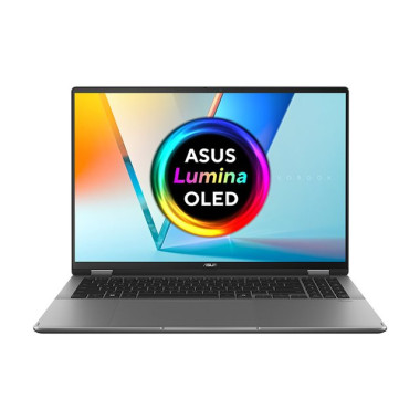 ASUS TP3607SA-FLIP-RJ088X (Vivobook 16 Flip) - 16p OLED 3K U7-258V 32Go 1To ARC Graphics W11P Gris | ECP Grossiste informatique