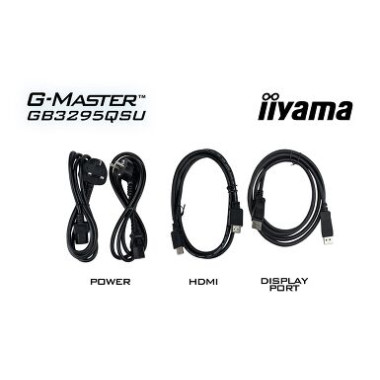 IIYAMA GB3272QSU-B1 (Red Eagle) - 31,5p WQHD IPS 0.5ms 2HDMi-DP HUB.USB 2x5W Réglable Noir | ECP Grossiste informatique