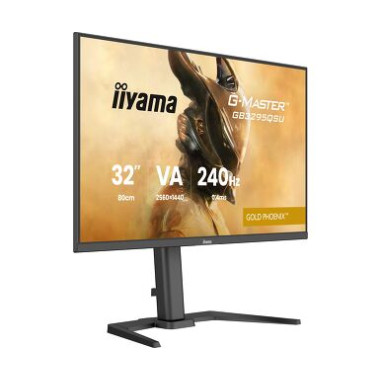IIYAMA GB3295QSU-B1 (Gold Phoenix) - 31.5p VA QHD 0.4ms 400cd/m 2HDMi-DP HUB.USB 2x5W Réglable Noi | ECP Grossiste informatique