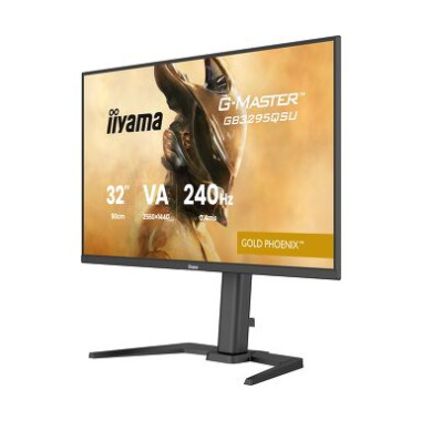 IIYAMA GB3295QSU-B1 (Gold Phoenix) - 31.5p VA QHD 0.4ms 400cd/m 2HDMi-DP HUB.USB 2x5W Réglable Noi | ECP Grossiste informatique