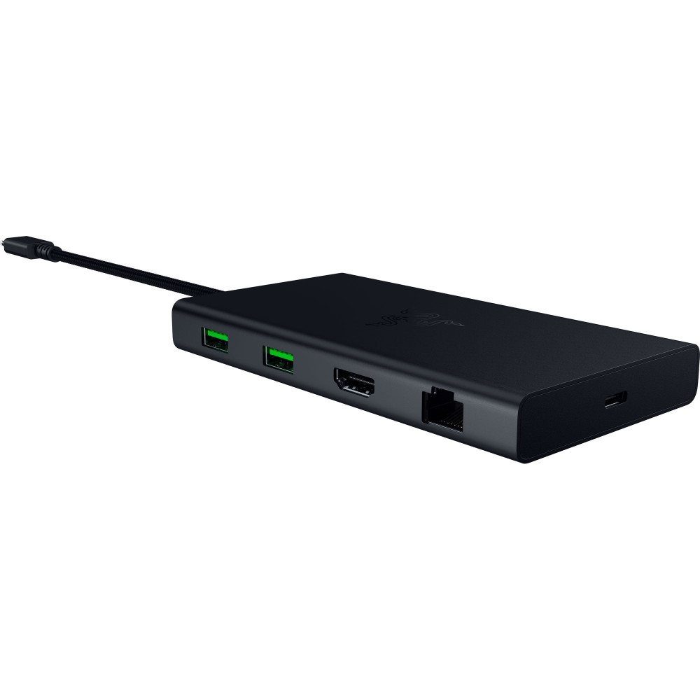 Razer USB-C Dock Avec fil USB 3.2 Gen 1 (3.1 Gen 1) Type-C Noir