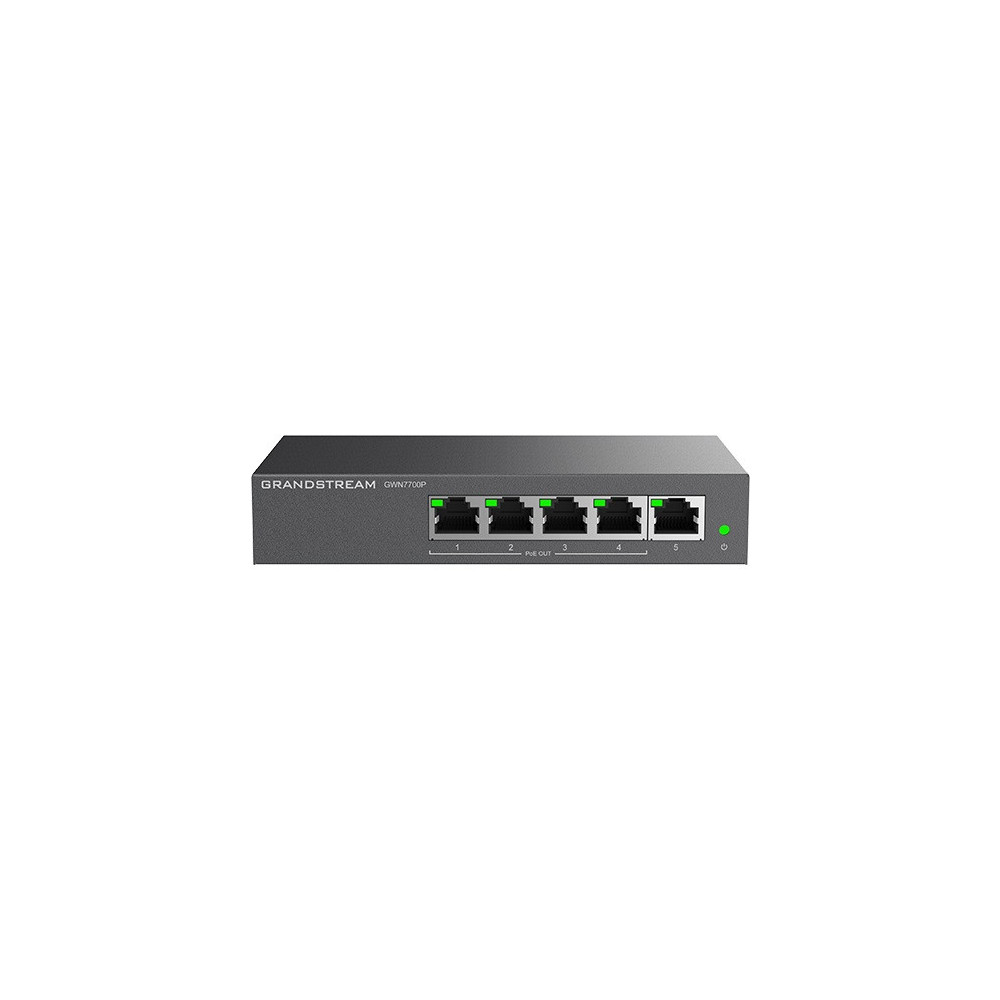 Grandstream Networks GWN7700P commutateur réseau Non-géré Gigabit Ethernet (10 100 1000) Connexion Ethernet, supportant