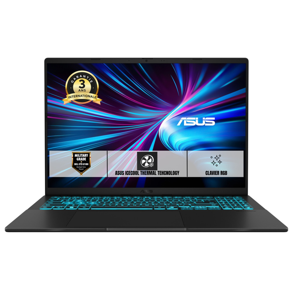 ASUS Gaming 16 V3607VH-RP020 - Core 5-210H - 16Go - 512Go SSD - RTX 5050 8Go - FreeDOSASUS Gaming 16 V3607VH-RP020 - Core 5-210H