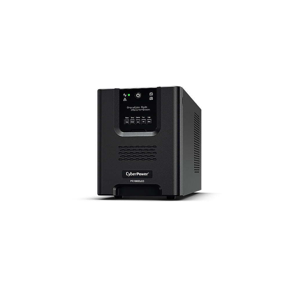 CyberPower PR1000ELCD alimentation d'énergie non interruptible Interactivité de ligne 1 kVA 900 W 8 sortie(s) CA