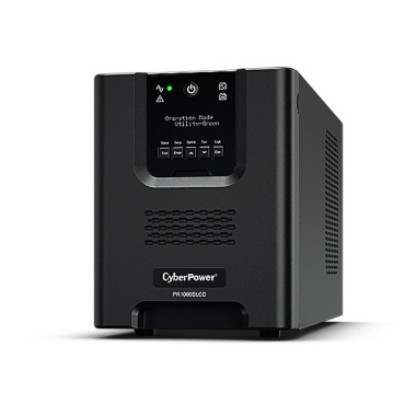 CyberPower PR1000ELCD alimentation d'énergie non interruptible Interactivité de ligne 1 kVA 900 W 8 sortie(s) CA