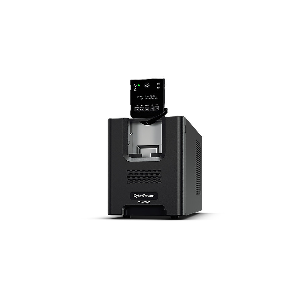 CyberPower PR1000ELCD alimentation d'énergie non interruptible Interactivité de ligne 1 kVA 900 W 8 sortie(s) CA