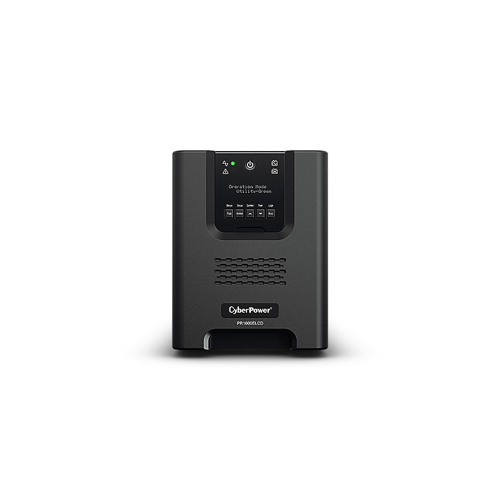 CyberPower PR1000ELCD alimentation d'énergie non interruptible Interactivité de ligne 1 kVA 900 W 8 sortie(s) CA