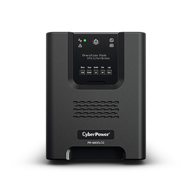 CyberPower PR1000ELCD alimentation d'énergie non interruptible Interactivité de ligne 1 kVA 900 W 8 sortie(s) CA