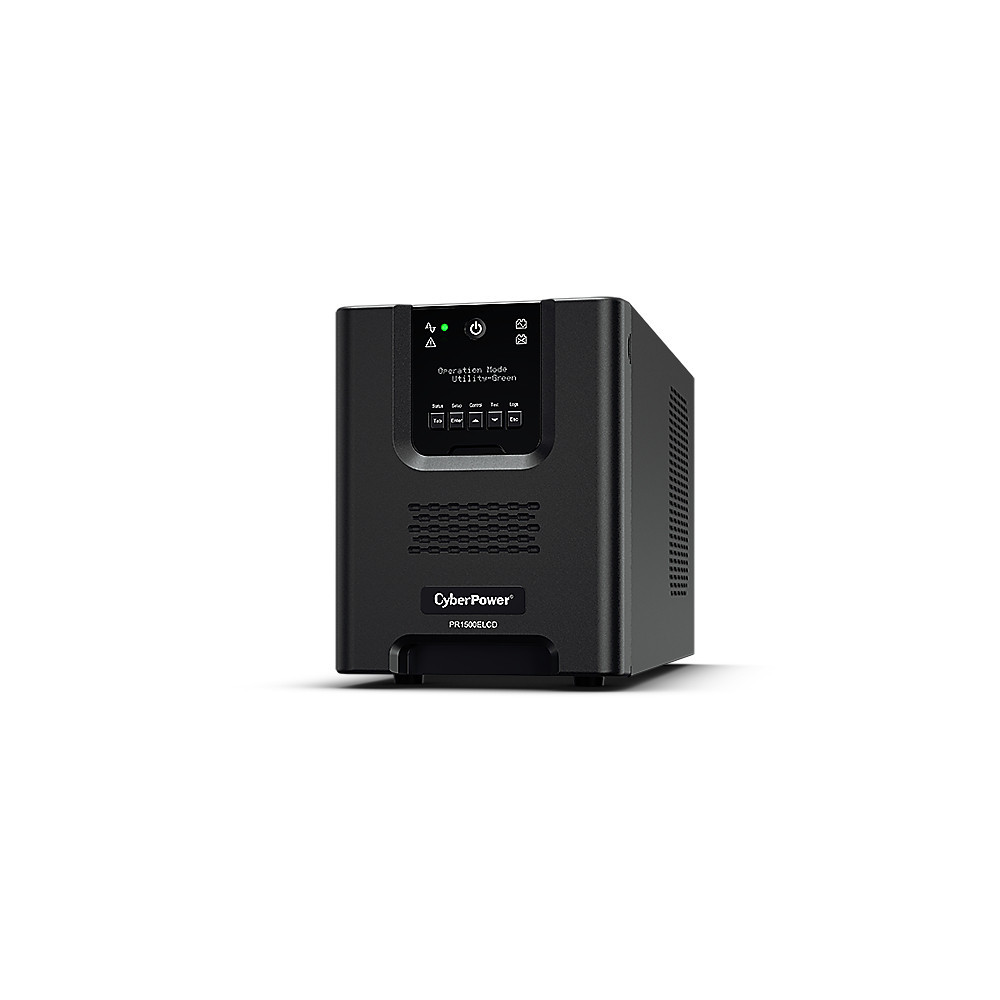 CyberPower PR1500ELCD alimentation d'énergie non interruptible Interactivité de ligne 1,5 kVA 1350 W 8 sortie(s) CA
