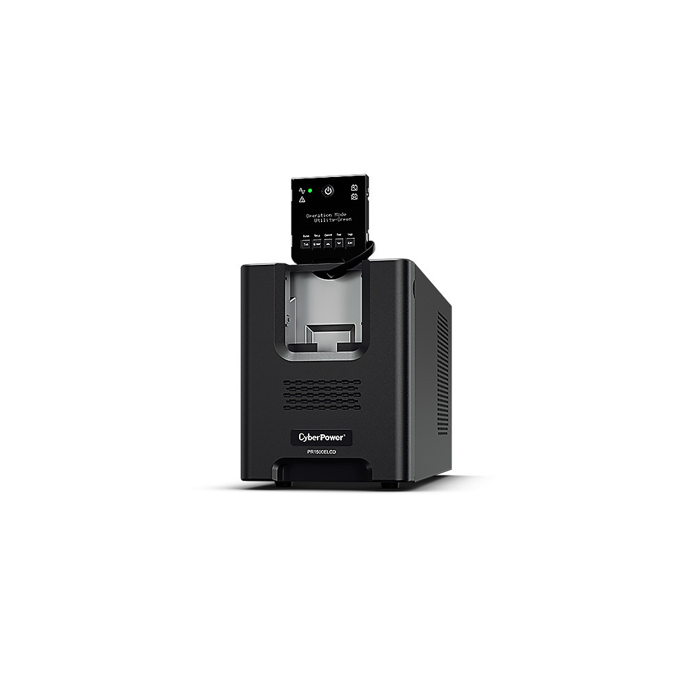 CyberPower PR1500ELCD alimentation d'énergie non interruptible Interactivité de ligne 1,5 kVA 1350 W 8 sortie(s) CA