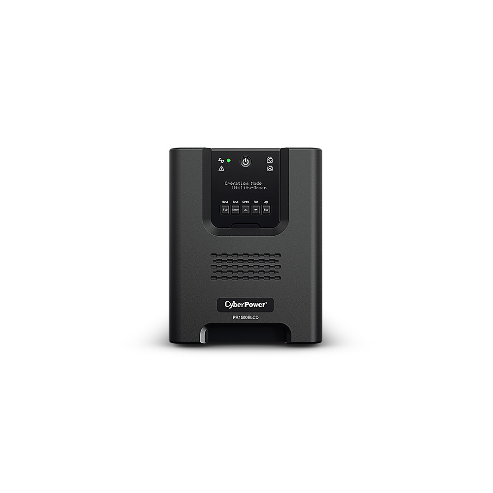 CyberPower PR1500ELCD alimentation d'énergie non interruptible Interactivité de ligne 1,5 kVA 1350 W 8 sortie(s) CA