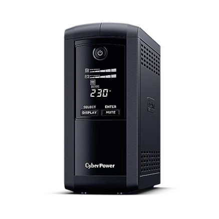 CyberPower VP700ELCD alimentation d'énergie non interruptible Interactivité de ligne 0,7 kVA 390 W 4 sortie(s) CA