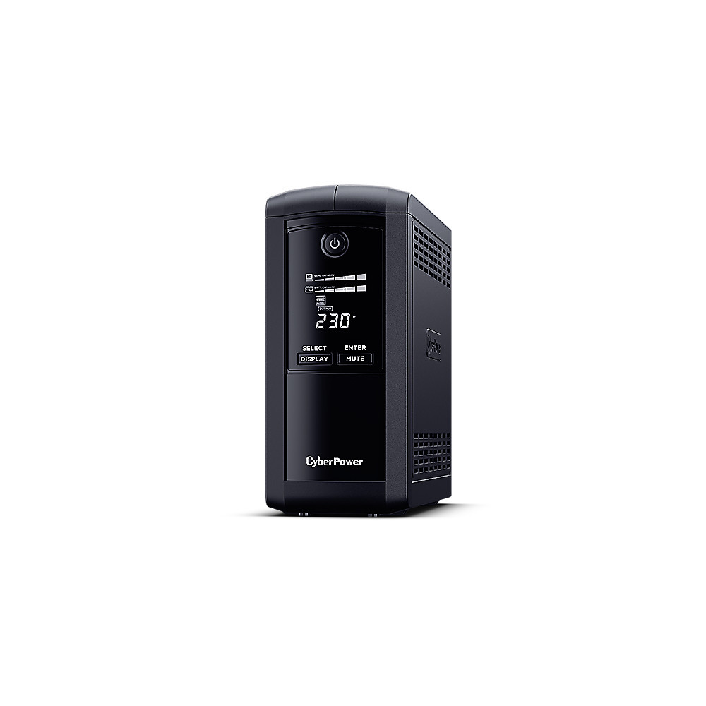 CyberPower VP700ELCD alimentation d'énergie non interruptible Interactivité de ligne 0,7 kVA 390 W 4 sortie(s) CA