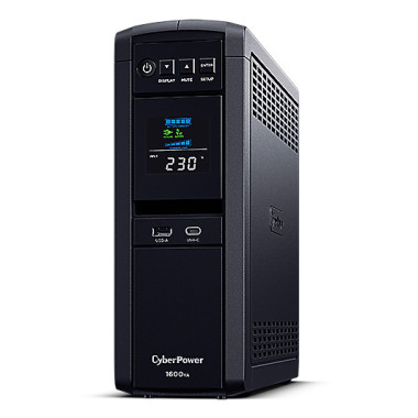 CyberPower CP1600EPFCLCD alimentation d'énergie non interruptible Interactivité de ligne 1,6 kVA 1000 W 6 sortie(s) CA
