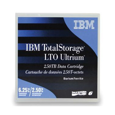 IBM LTO Ultrium 6 Bande de données vierge 2,5 To