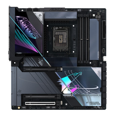 GIGABYTE Z890 AORUS MASTER AI TOP Carte Mère - Prend en charge les processeurs Intel Core Ultra (Série 2), VRM 20+1+2 phases,