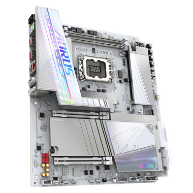 GIGABYTE Z890 AORUS TACHYON ICE Carte Mère – Processeurs Intel Core Ultra (série 2), VRM 18+1+2 phases, jusqu’à 9500 MHz DDR5