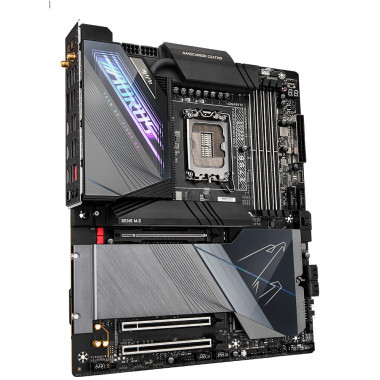GIGABYTE Z790 AORUS MASTER X Carte Mère - Prend en charge les processeurs Intel de 13e génération, VRM 20+1+2 phases, jusqu'à