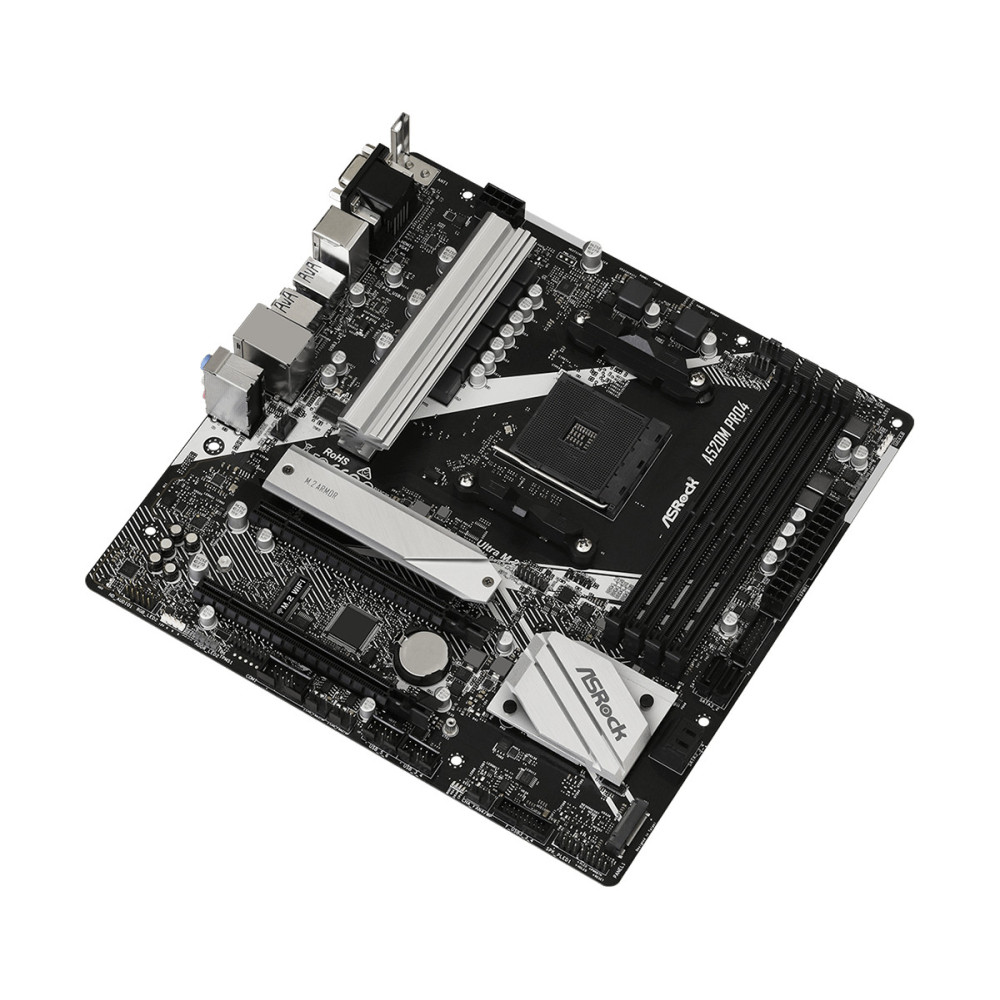Asrock A520M Pro4 Emplacement AM4 micro ATX