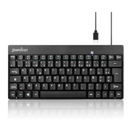 PERIBOARD-422 Mini Clavier USB AZERTY USB-C (11936) | ECP Grossiste informatique