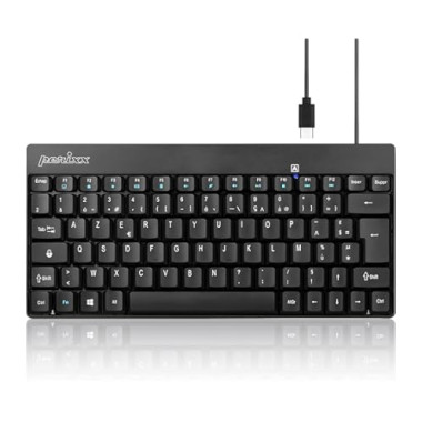 PERIBOARD-422 Mini Clavier USB AZERTY USB-C (11936) | ECP Grossiste informatique