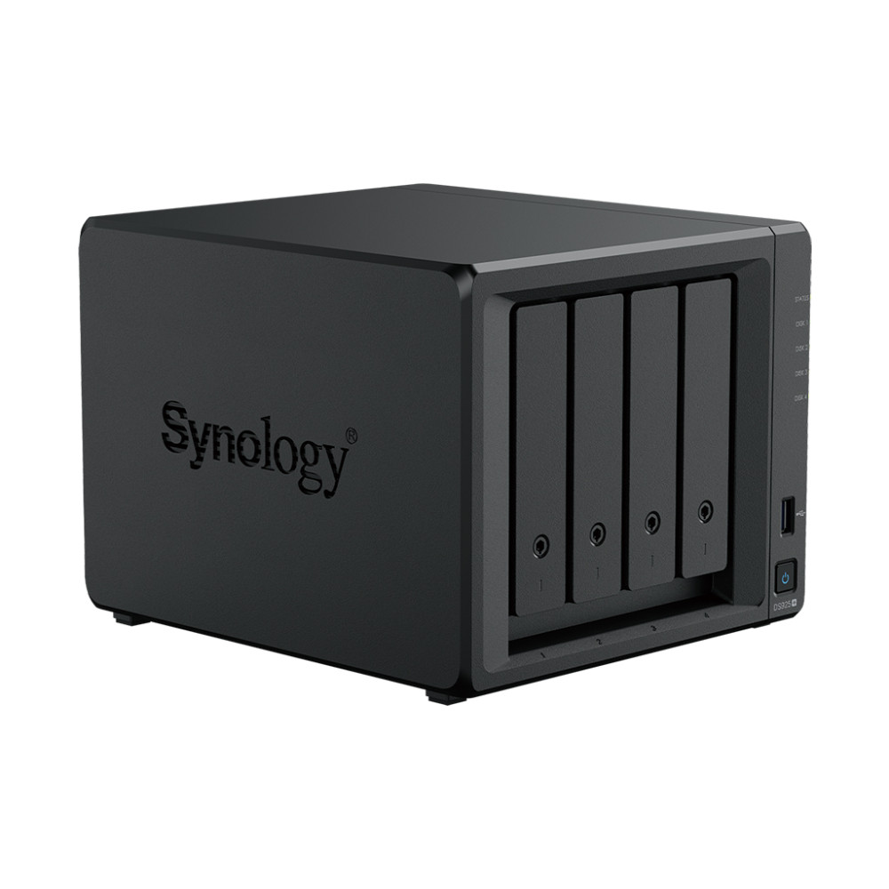 Synology DS925+ 4Go NAS 32To (4x 8To) HAT3320, Assemblé et testé avec SE DSM installé