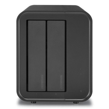 TerraMaster D2-320 boîtier de disques Bureau Noir