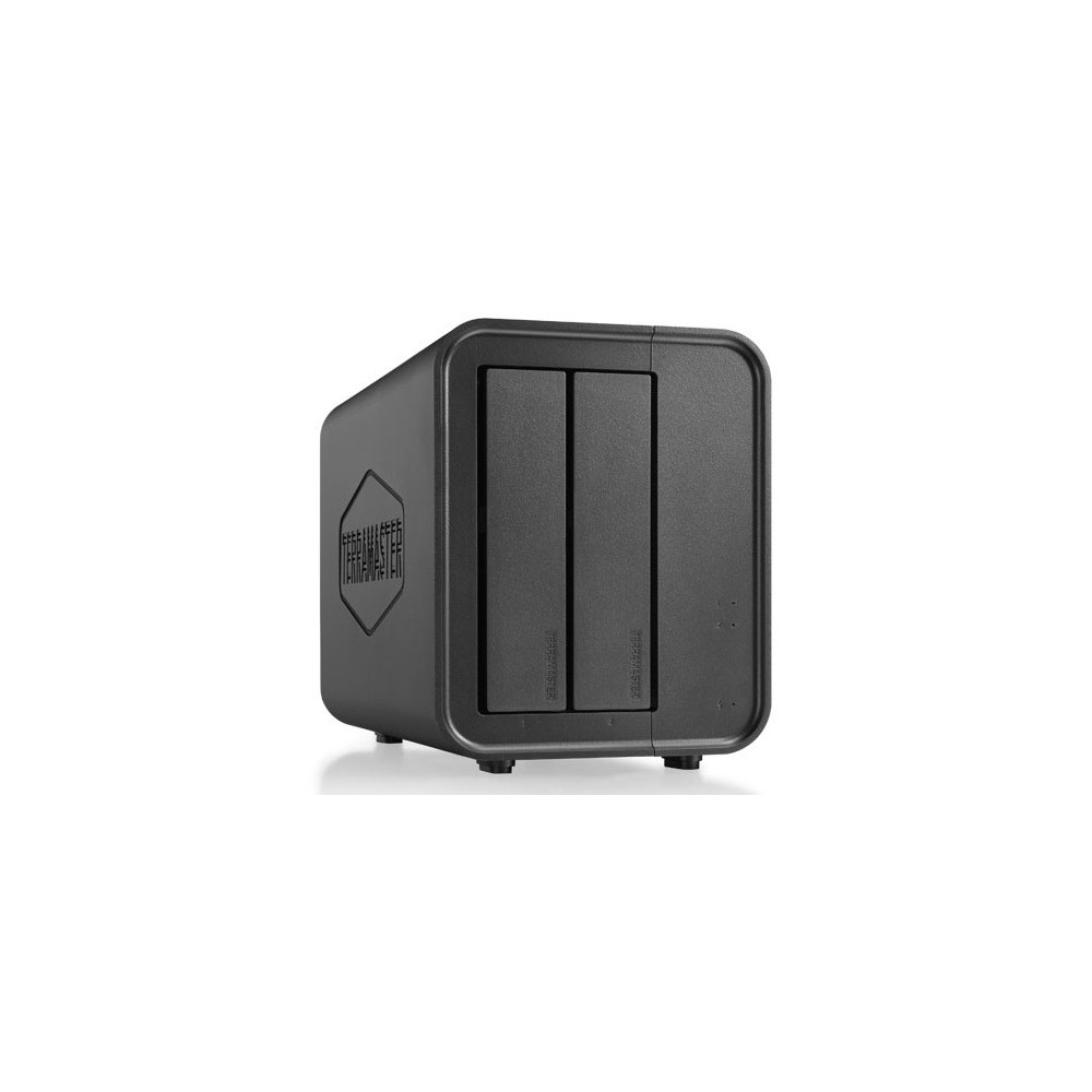TerraMaster D2-320 boîtier de disques Bureau Noir