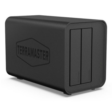TerraMaster D5 HYBRID boîtier de disques Bureau Noir