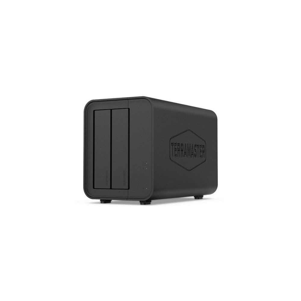 TerraMaster D5 HYBRID boîtier de disques Bureau Noir