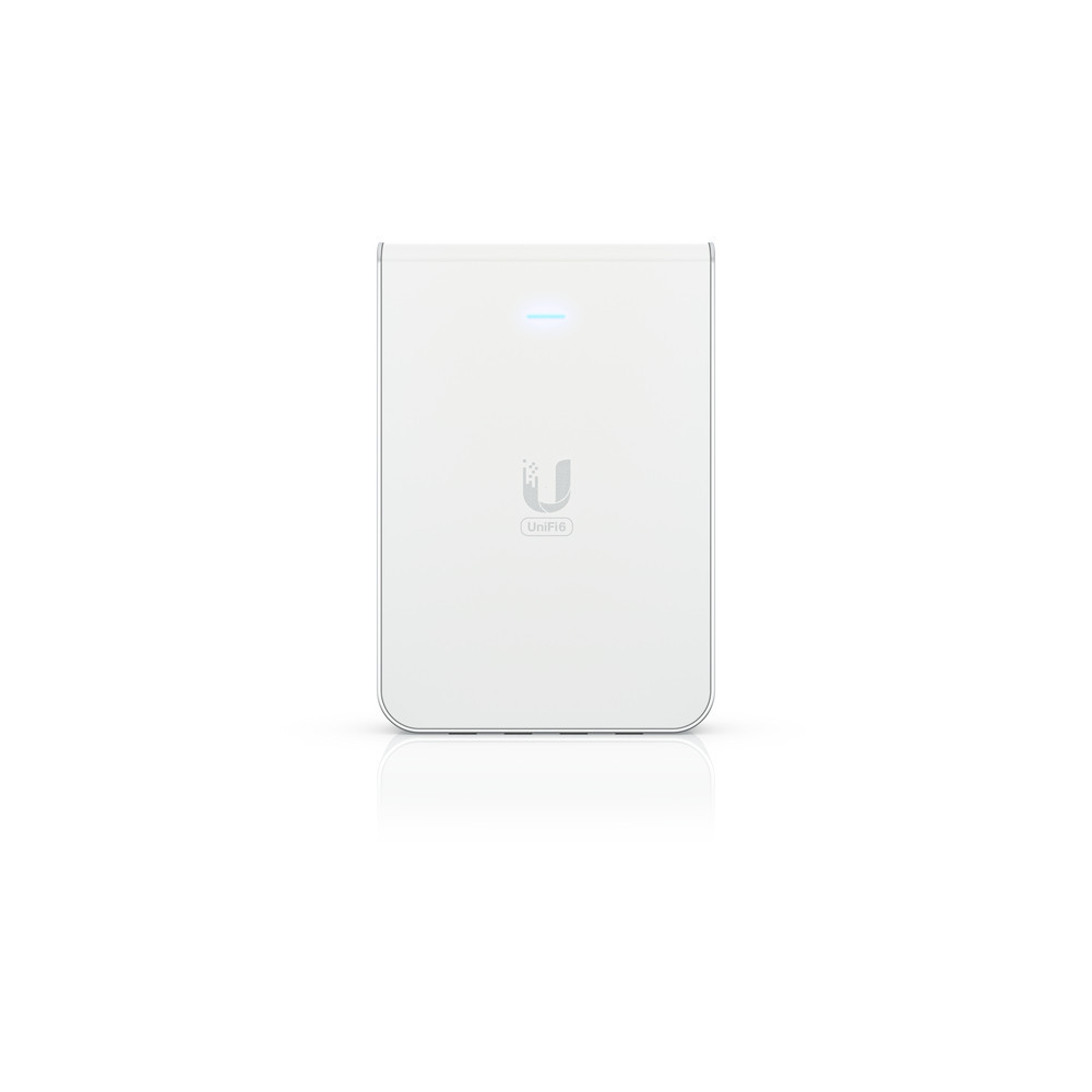 Ubiquiti Unifi 6 In-Wall 4800 Mbit s Blanc Connexion Ethernet, supportant l'alimentation via ce port (PoE)