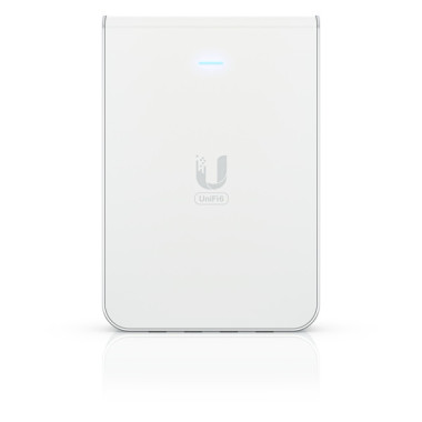 Ubiquiti Unifi 6 In-Wall 4800 Mbit s Blanc Connexion Ethernet, supportant l'alimentation via ce port (PoE)