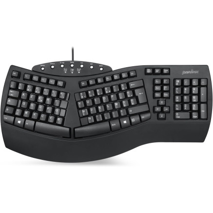PERIBOARD-512 FR B Noir Clavier AZERTY Ergonomique | ECP Grossiste informatique