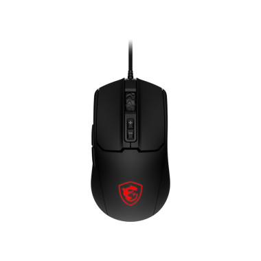 MSI FORGE GM100 souris Gaming Ambidextre USB Type-A Optique 6400 DPI