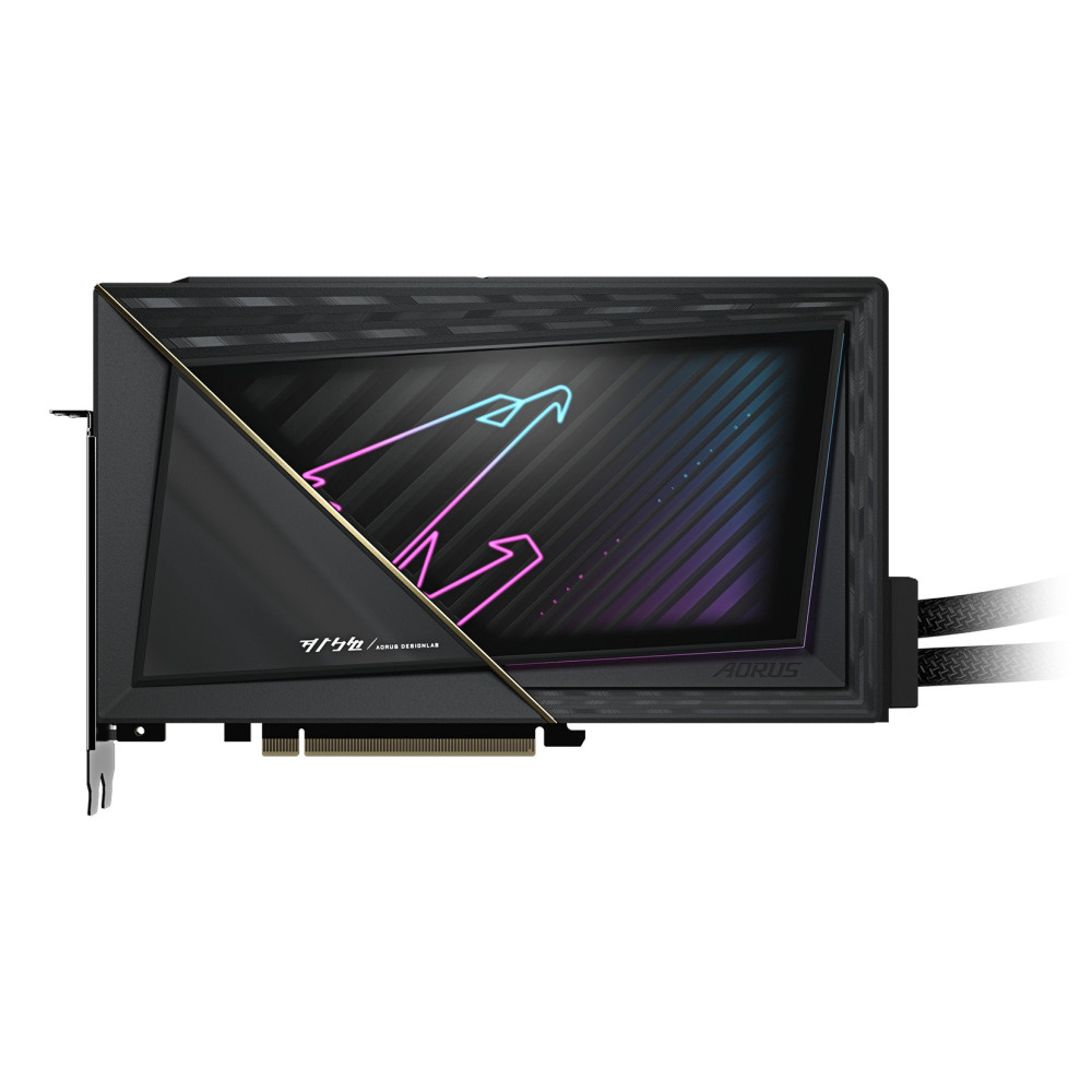 GIGABYTE AORUS GeForce RTX 5090 XTREME WATERFORCE 32G Carte Graphique - 32 Go GDDR7, 512 bits, PCI-E 5.0, 2655 MHz Fréquence du