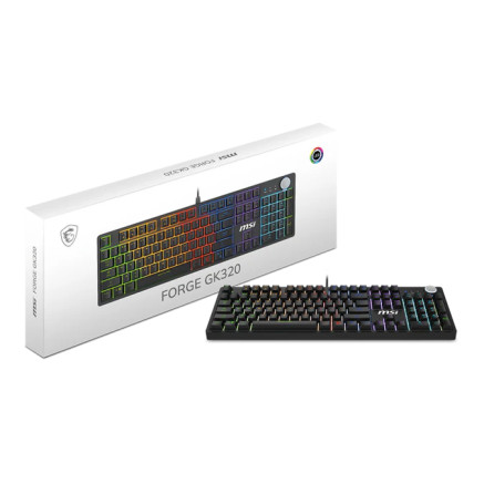 MSI FORGE GK320 RED FR | ECP Grossiste informatique