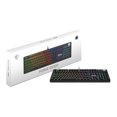 MSI FORGE GK320 RED FR | ECP Grossiste informatique