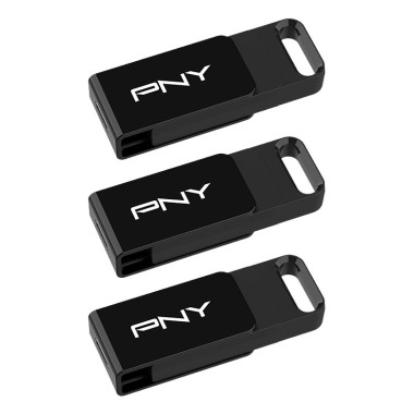 PNY Elite lecteur USB flash 128 Go USB Type-C 3.2 Gen 1 (3.1 Gen 1) Noir
