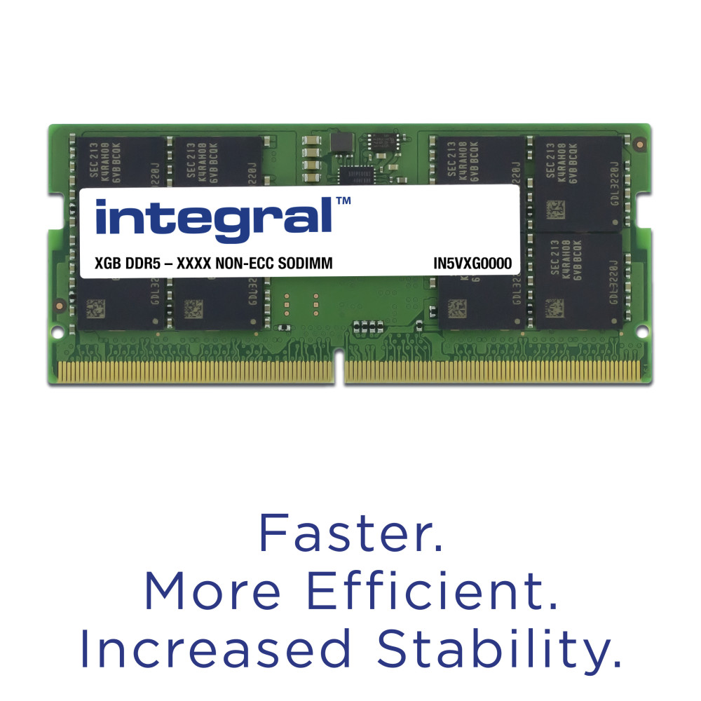 Integral IN5V32GNJRDX module de mémoire 32 Go 1 x 32 Go DDR5