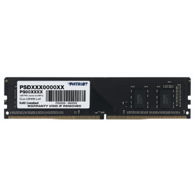 Patriot Memory Signature Line PSD58G560082 module de mémoire 8 Go 1 x 12 Go DDR5 5600 MT s