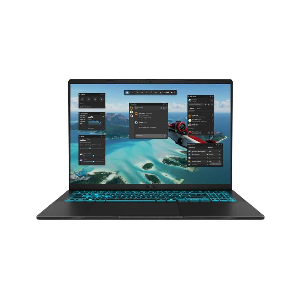 ASUS V3607VH-DICRP176W (Gaming V16) - 16p Intel Core 7-240H 16Go 1To RTX5050-8Go W11H Noir | ECP Grossiste informatique