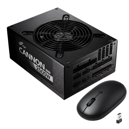 Alimentation FSP Cannon Pro 2500W ATX 3.1 - PCIe 5.1 - 80 Plus Platinum + Souris sans fil | ECP Grossiste informatique