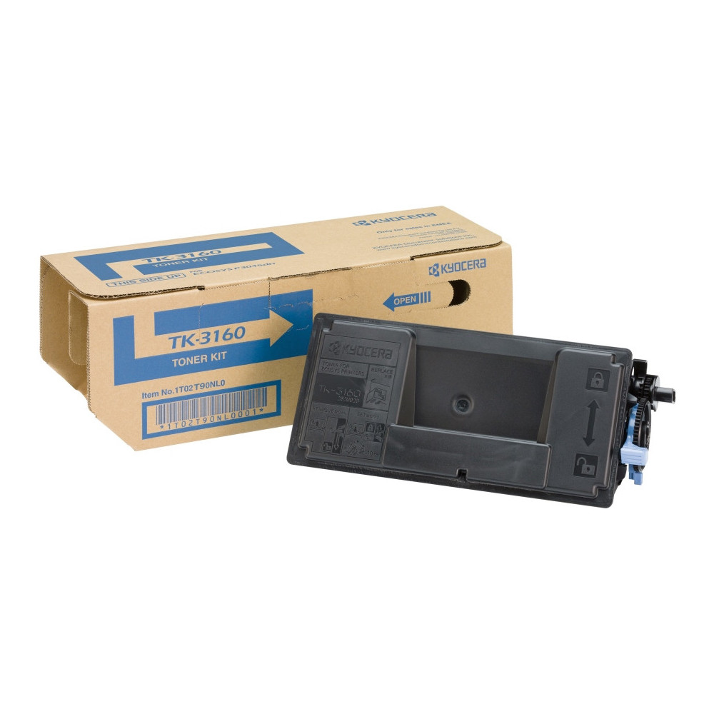 KYOCERA TK-3160 Cartouche de toner 1 pièce(s) Original Noir